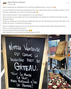 Vendeuse appétissante