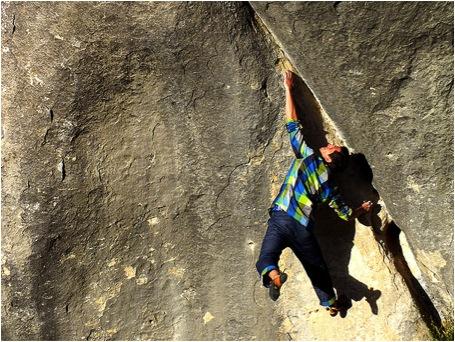 Sport, escalade (Romain Desgranges)