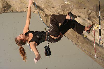 Sport, escalade (Charlotte Durif)