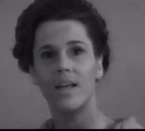 Gros plan de Jane Fonda