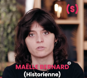 Portrait de l'historienne