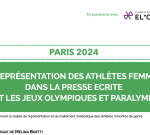 Capture d'écran de la première page du rapport