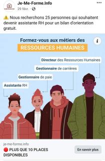 4 figures des ressources humaines, les 2 pus grandes sont des hommes