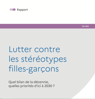 Page de couverture du rapport