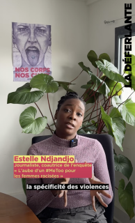 Estelle Ndandjo, journaliste 